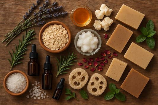natural soap vs common drugstore soap